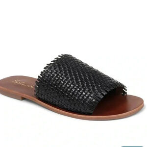 Splendid
Women's Truth Woven Leather Slide Sandals Size 7